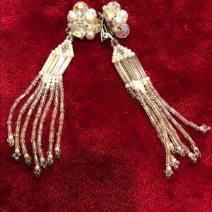 Vintage clasp back earrings